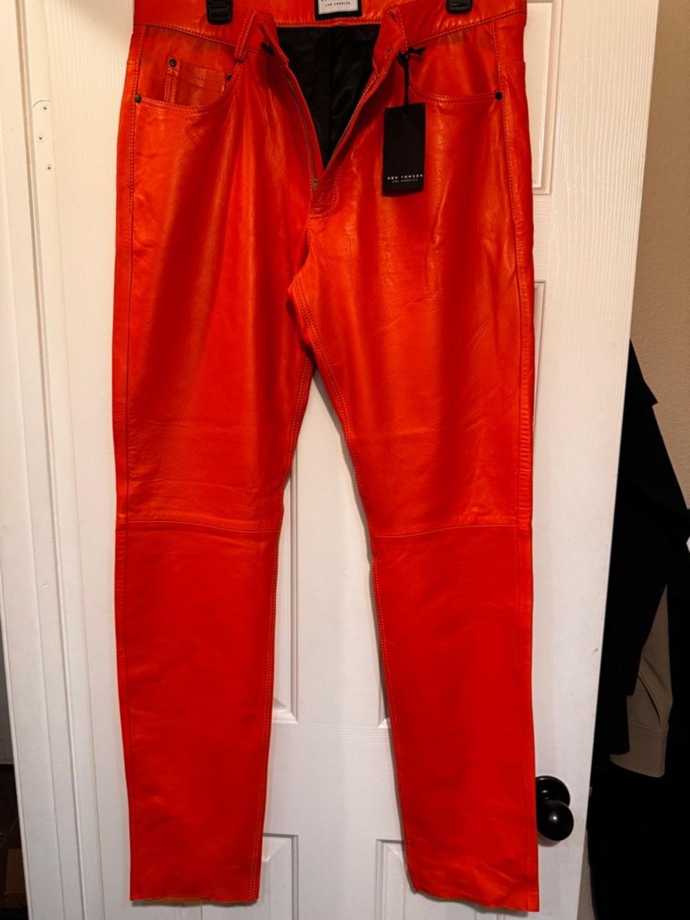 Ron Tomson lamb leather pants